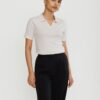 Short-sleeve Cotton Polo - Natural